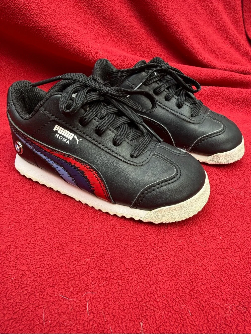 🏁 PUMA BMW Motorsport Roma Toddler Sneakers – Size 8C